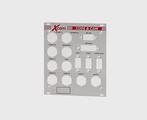 Milled aluminum front